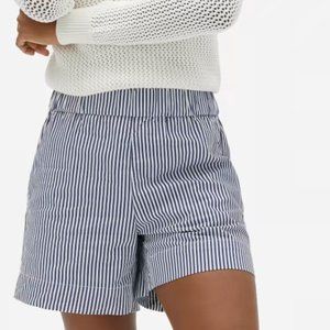 Everlane The Easy Short Blue Stripe